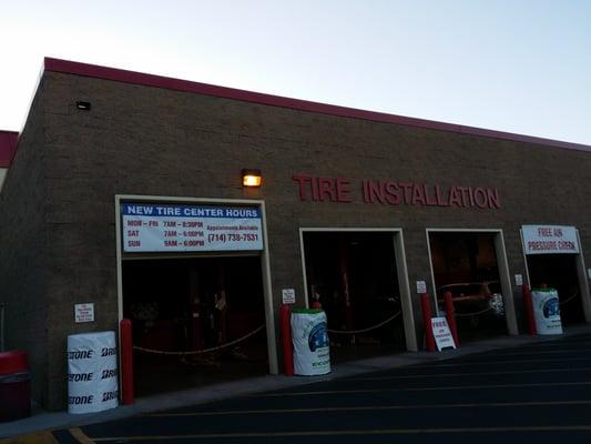 Welcome to Costco Tire Center. This is where the work happens.