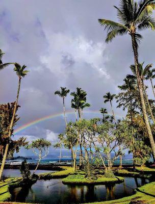 We love Richardson Park in Hilo.

https://youtu.be/8mdh_byF2ak