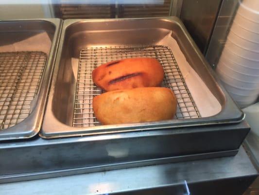 Huge empanadas.