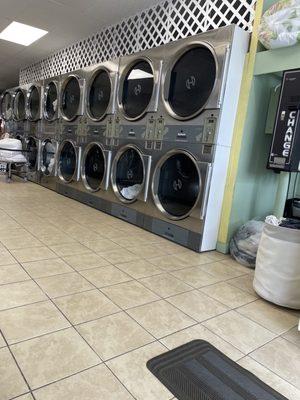 Dryers/change machine