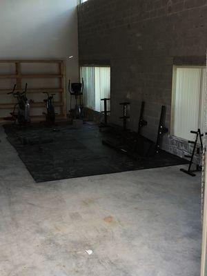 Weight Room Set Up