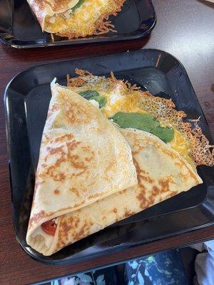 Vegetarian crepe