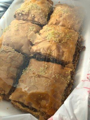 The baklava is amazing!