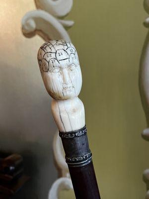 Phrenology cane