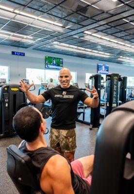 Our personal trainers love to see you succeed!