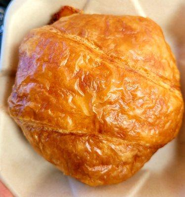 Ham and cheese croissant, very good