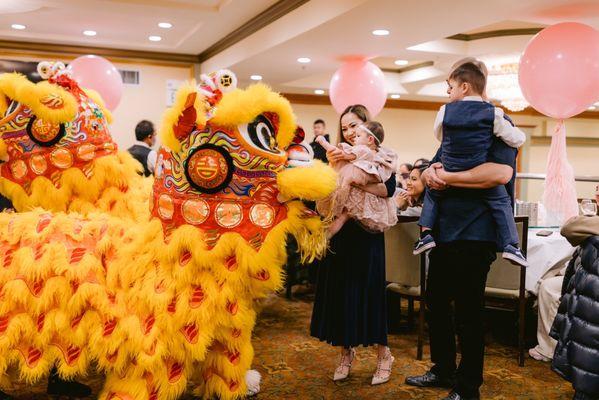 First birthday party at Grand Palace Restaurant in South San Francisco (photo courtesy of Tyler Vu Photography).