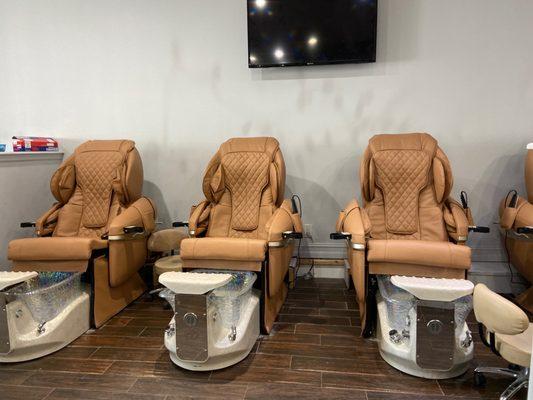 Pedicure station