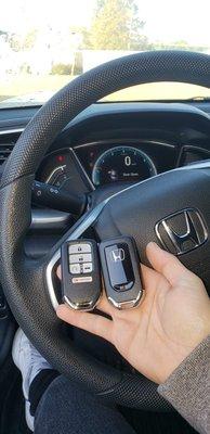 2019 Honda Civic Key