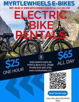 E- Bike and Scooter Rentals