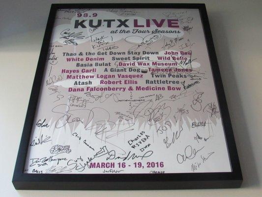 Signed Poster