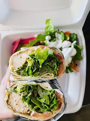 Chicken Kebab Wrap!!