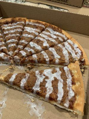 Dessert pizza