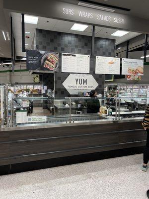 Sandwich counter for the Deli