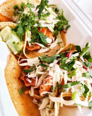 Cajun Salmon Tacos