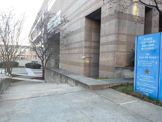 Entrance of fingerprint in Mecklenburg county