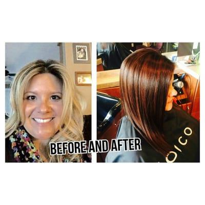 Before and after by michele