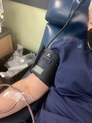 My first experience donating plasma