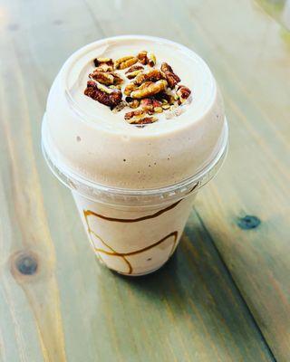 Turtle Cheesecake Shake -250 calories -24g Protein -21 Vitamins and Minerals