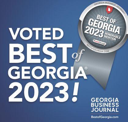 Braselton Chiropractic & Wellness awarded by the Georgia Business Journal