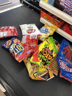 Just a few snacks...