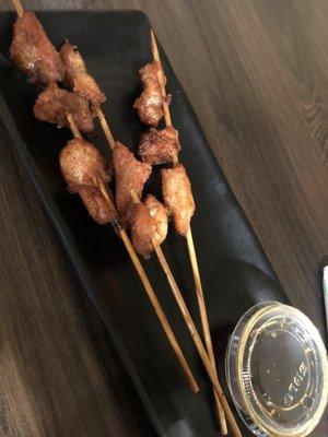 Chicken satay!