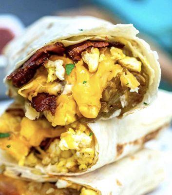 Bacon Breakfast Burrito