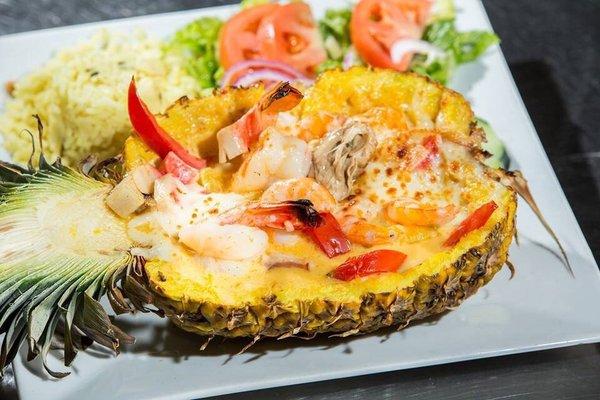 Pineapple shrimp