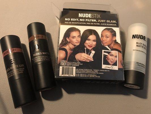 NUDESTIX x Glamzilla (Stephanie Valentine) collab. Nudestix in Manila, Nude Bluff and Blot & Blur. $69