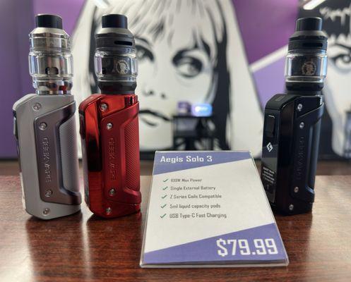 GeekVape Aegis Solo 3 Kit $79.99