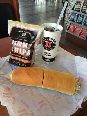 Lunch break at Jimmy John's