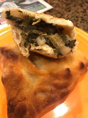 Spinach pies! I always get Lebanese for my birthday, it's been a tradition for over 10 years! Lyla's has fantastic meat/spinach pies!