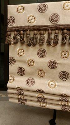 Flat Roman Fabric Shades