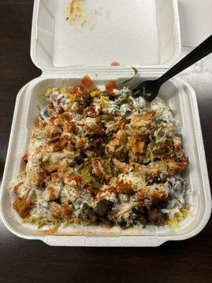 Combo Over Rice Platter (take-out)