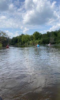 Great day kayaking!