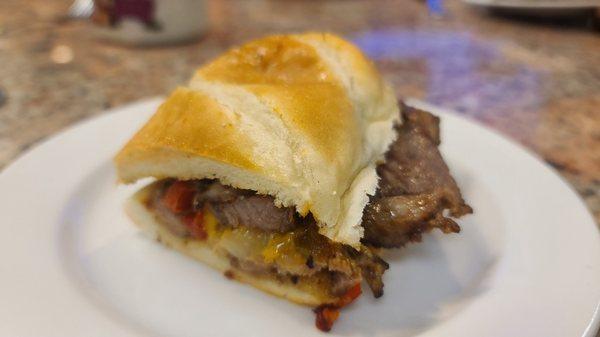 Tri tip sandwich