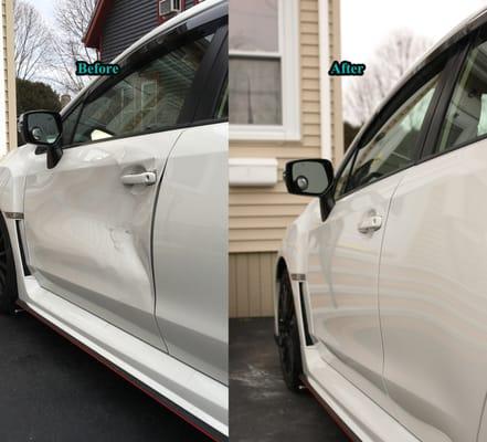 2016 Subaru WRX before and after