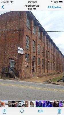 Located in the Historic Tupelo Garment Company Building