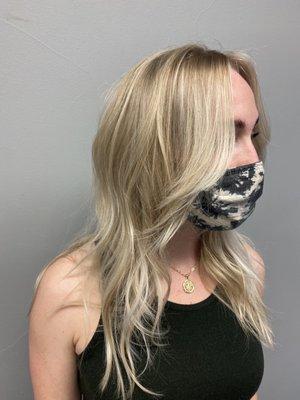 lightened up blonde