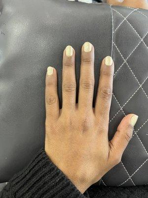 Gel manicure