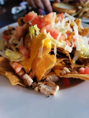 Nachos w/ chicken