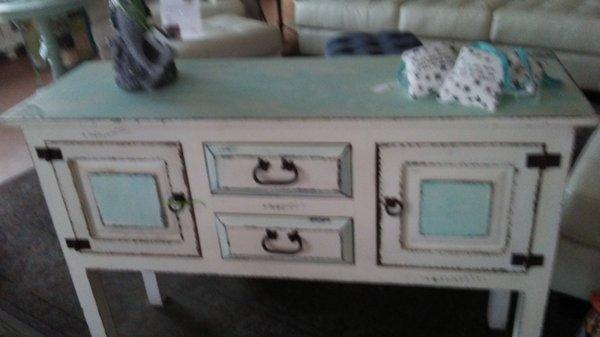 Handpainted, pine, NEW storage cabinet