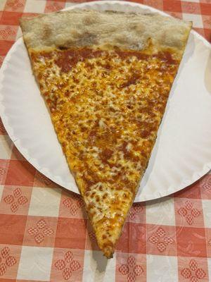 New York style cheese pizza