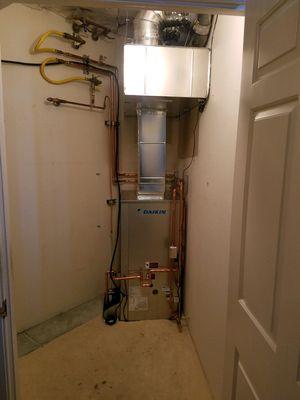 Water source Heat Pump install