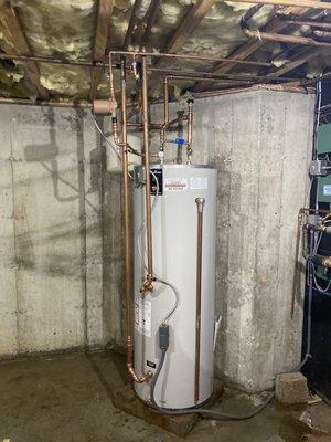 Indirect water heater