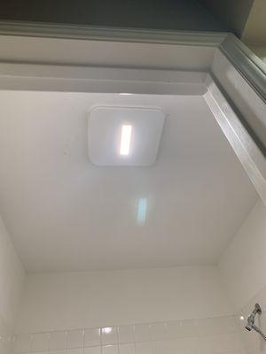 New vent fan/light installed