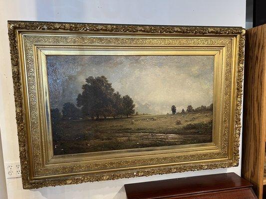 Antique oil painting