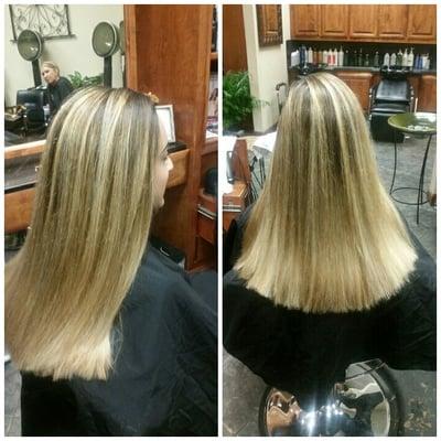 Balyage ombre