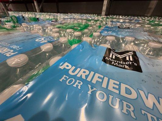 No shortage of bottled water options