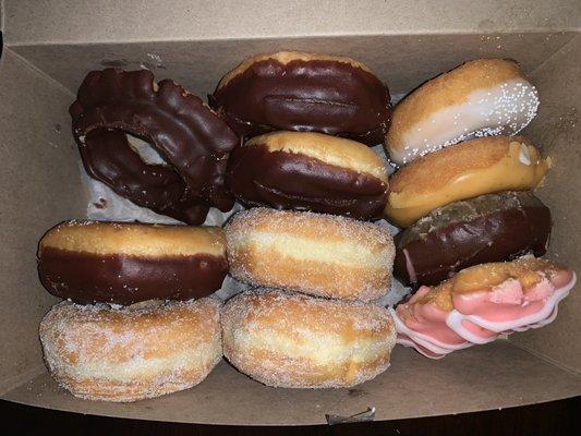 Box of a dozen (I had already eaten one)